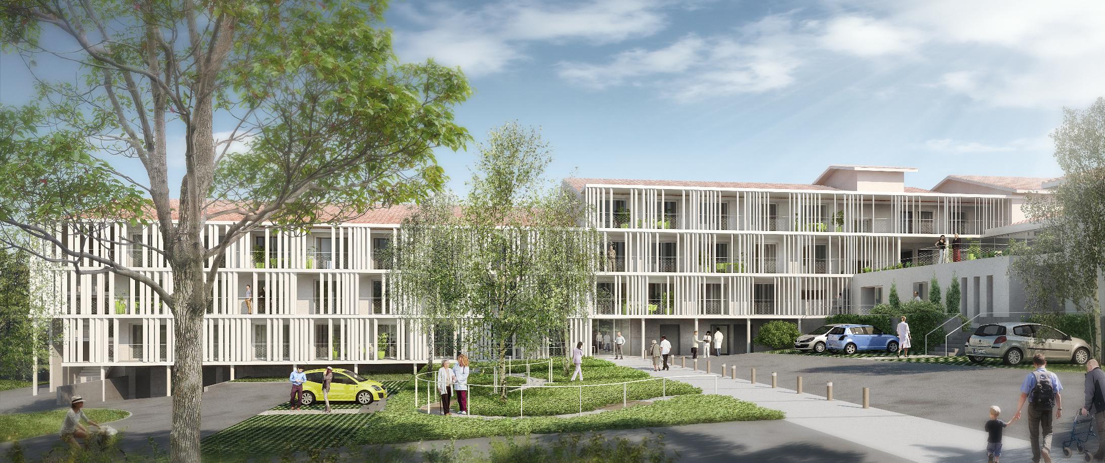 Réhabilitation et extension de l'EHPAD de Mugron — vue 3